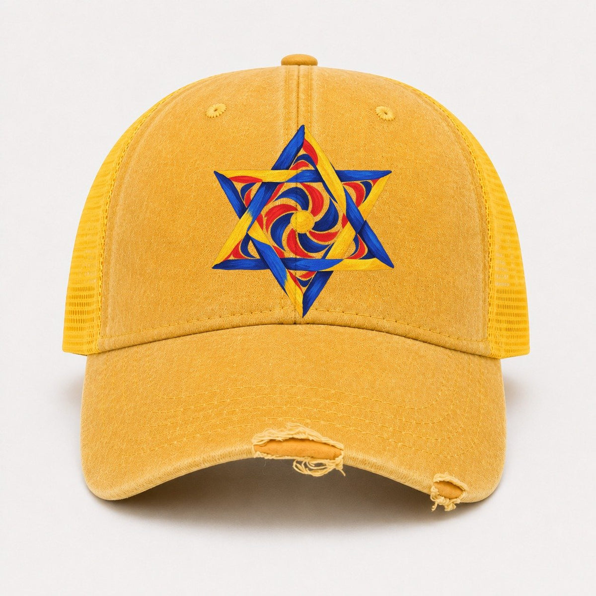 Yellow — front view