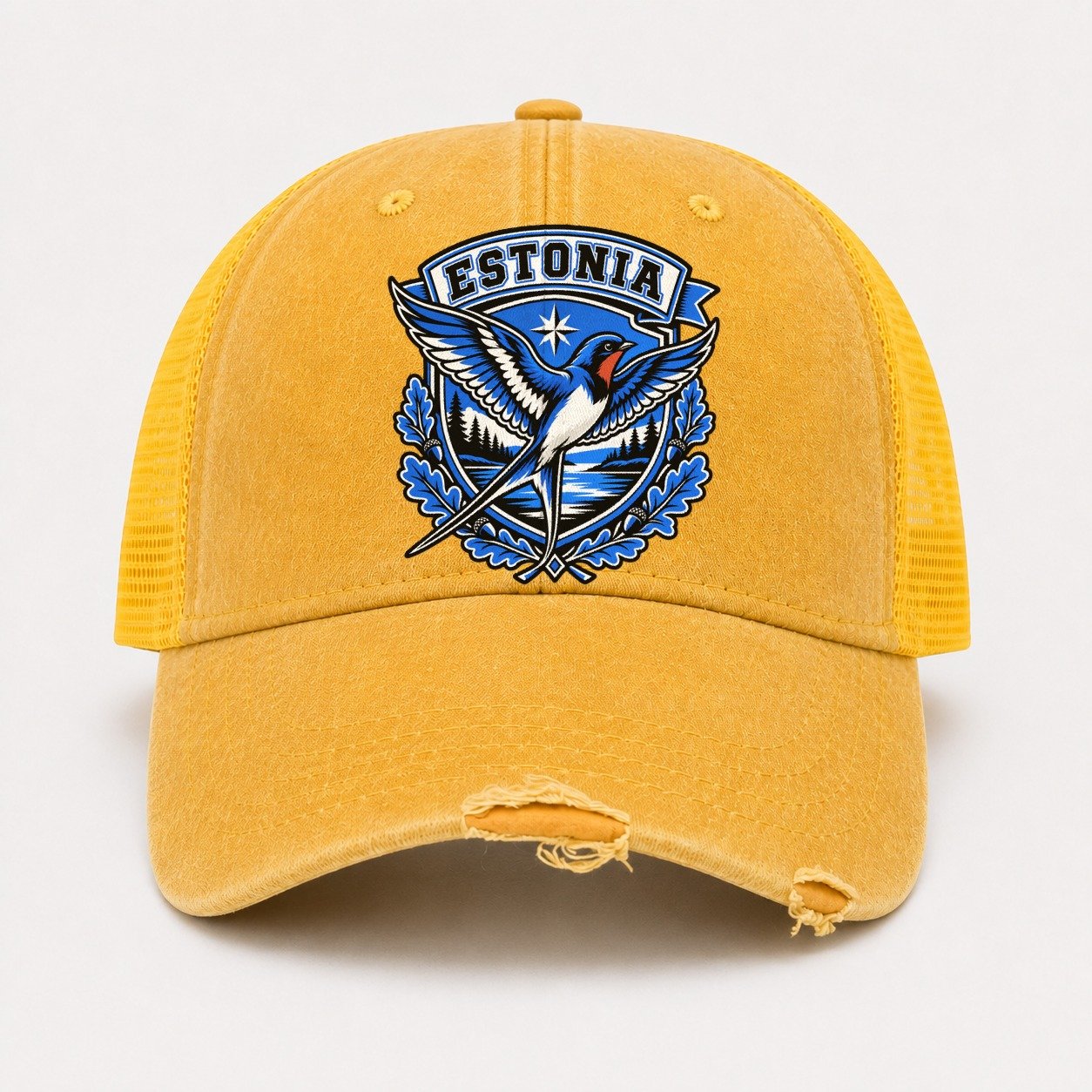 Yellow — front view