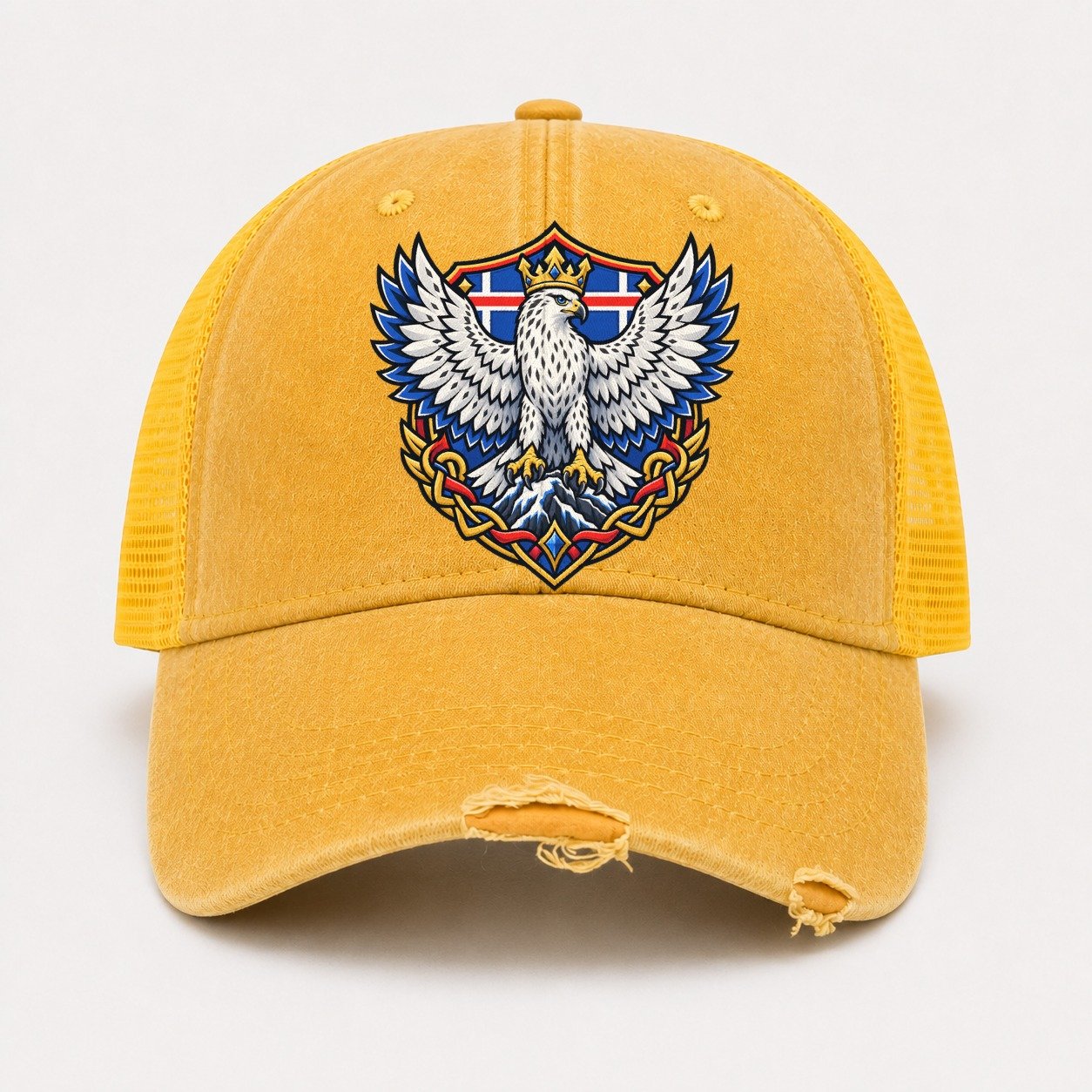 Yellow — front view
