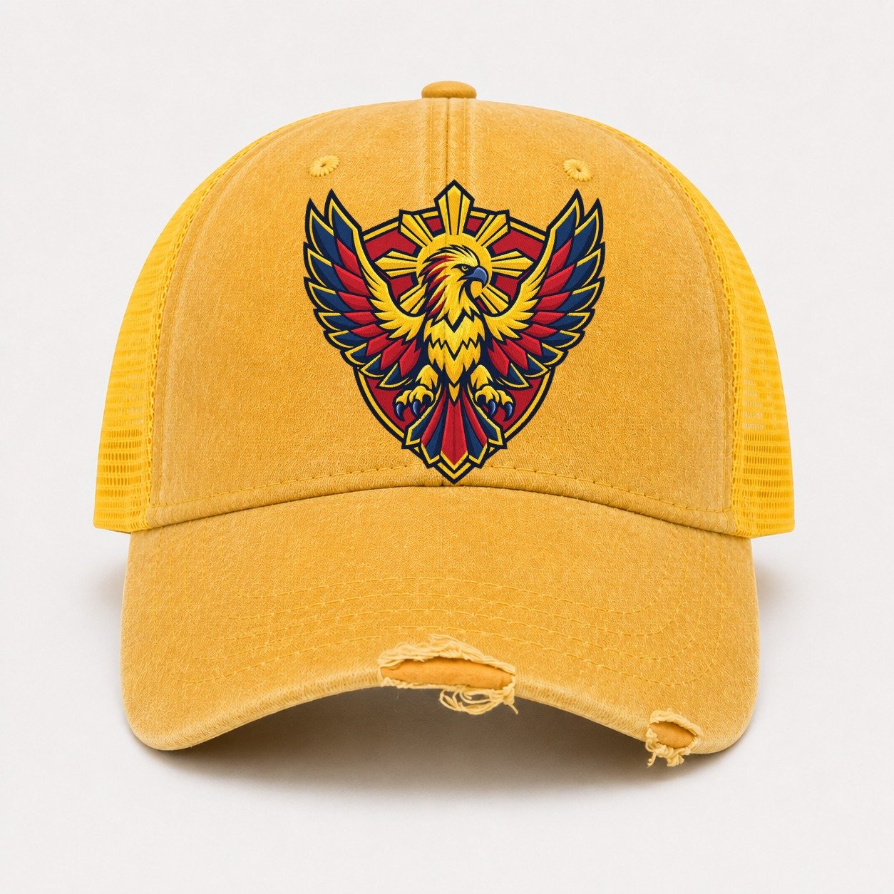 Yellow — front view