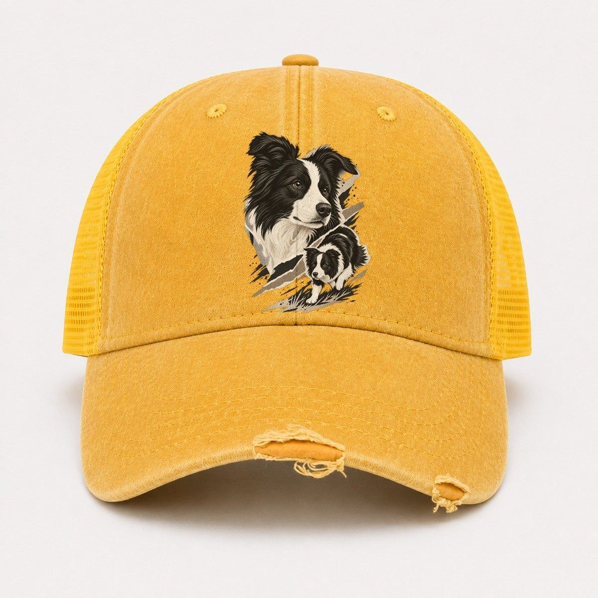 Yellow — front view
