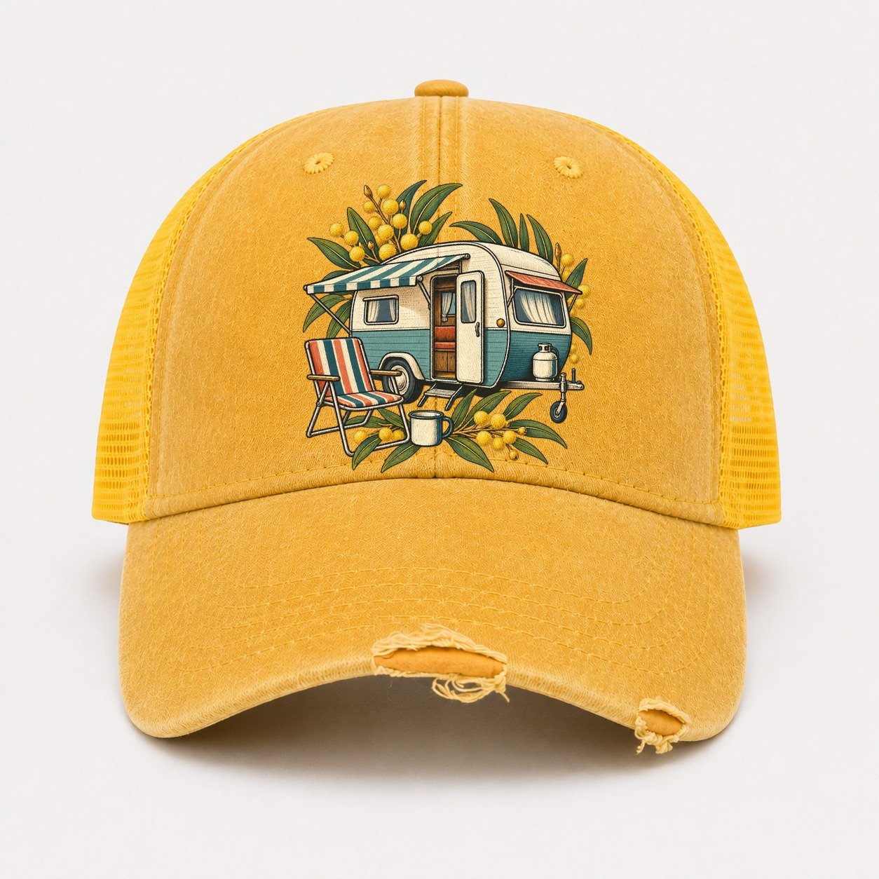 Yellow — front view