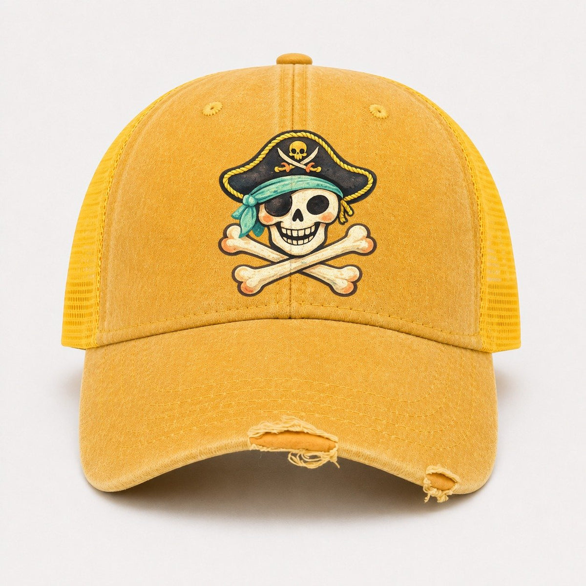 Yellow — front view
