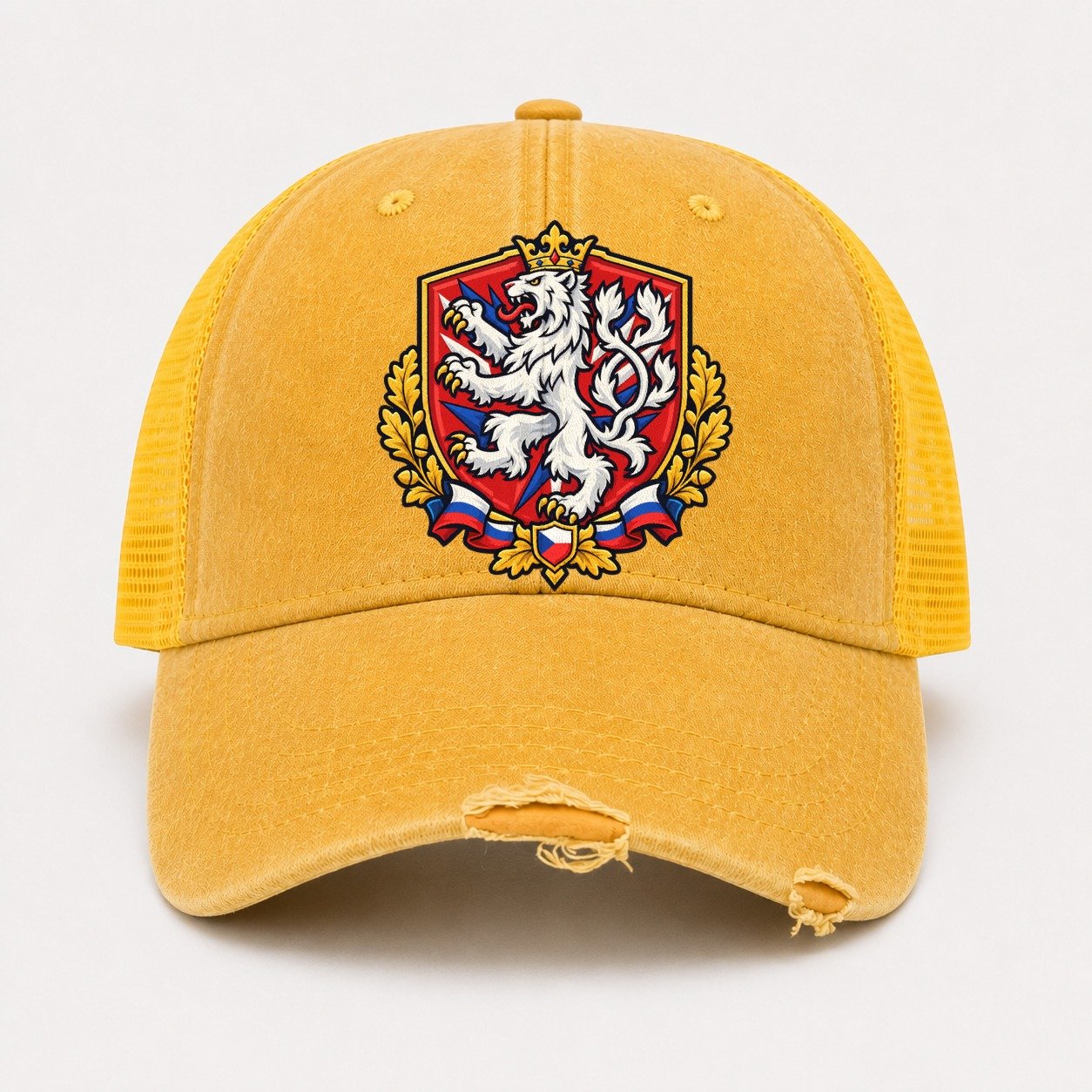 Yellow — front view