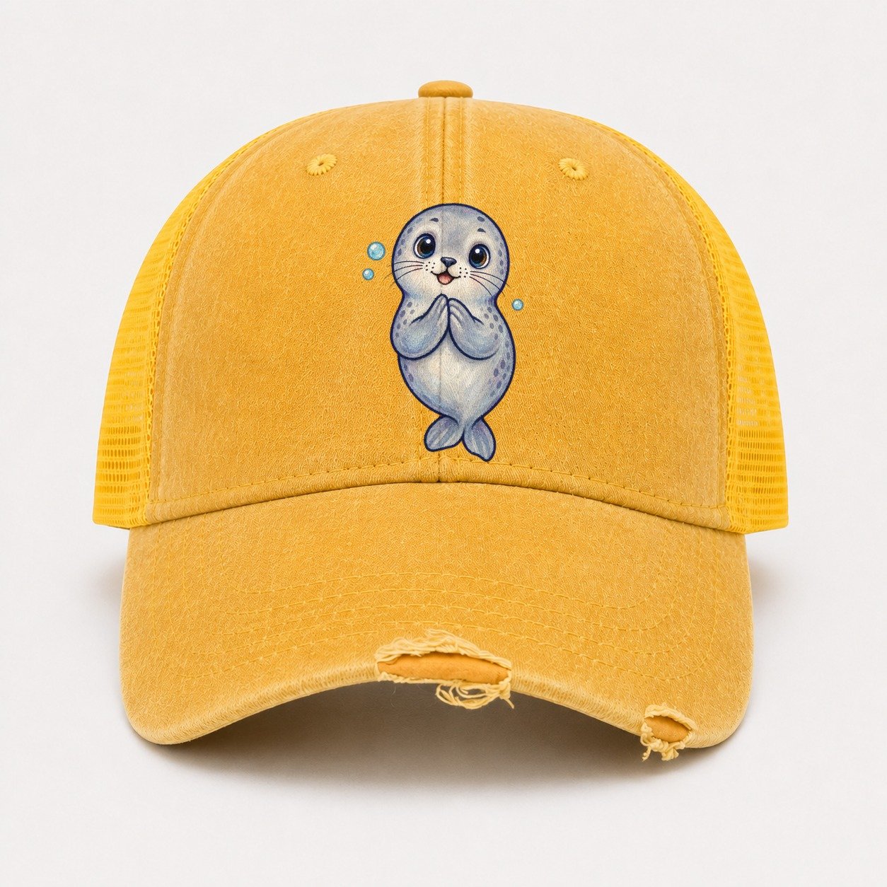 Yellow — front view