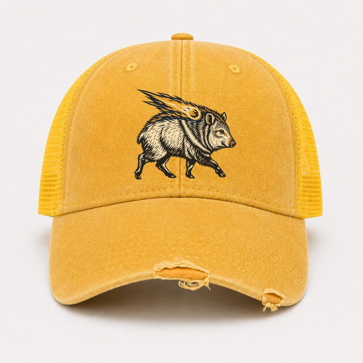 Yellow — front view
