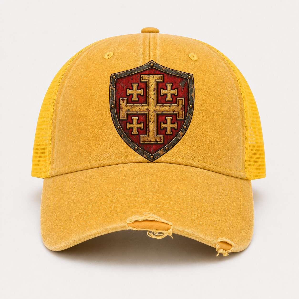 Yellow — front view