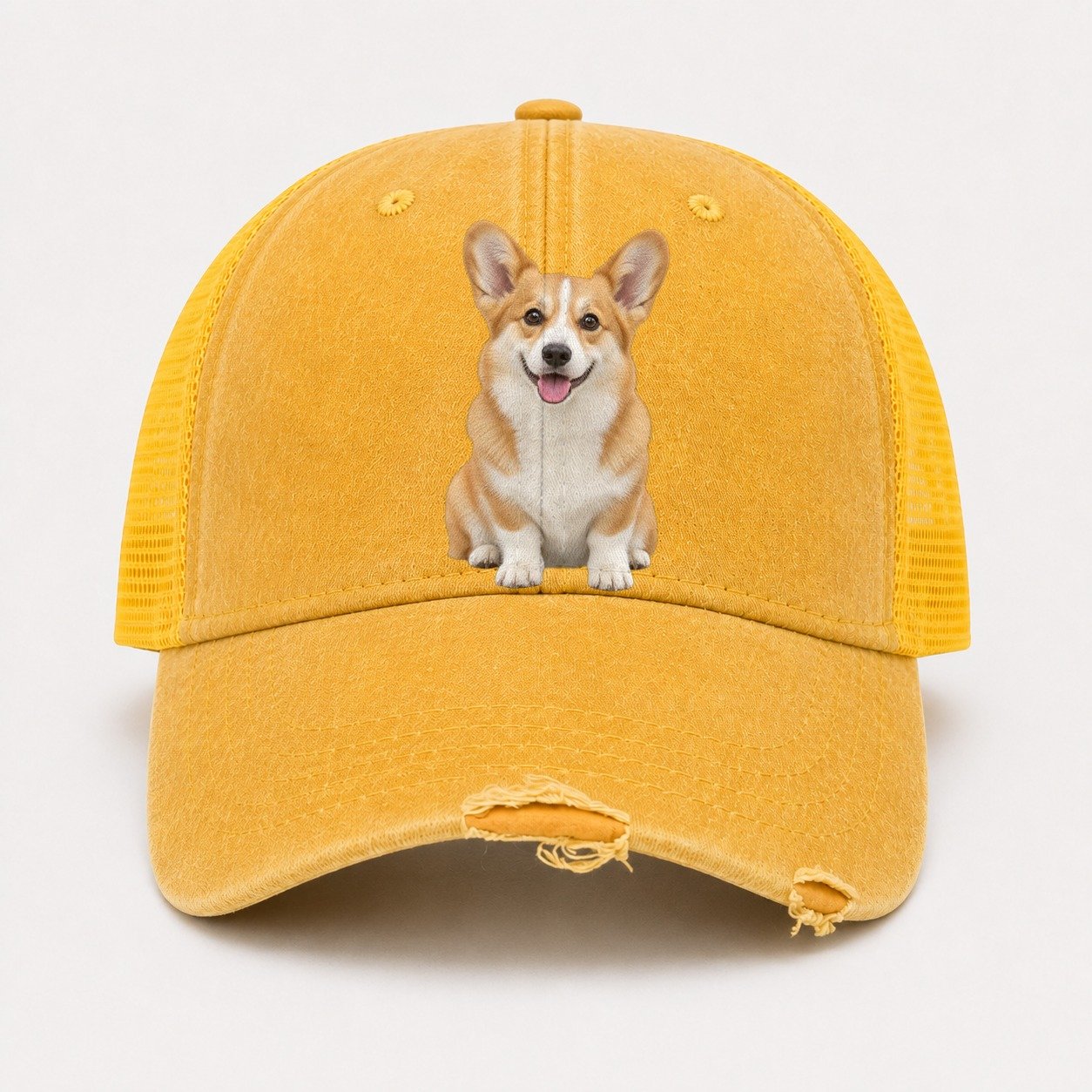 Yellow — front view