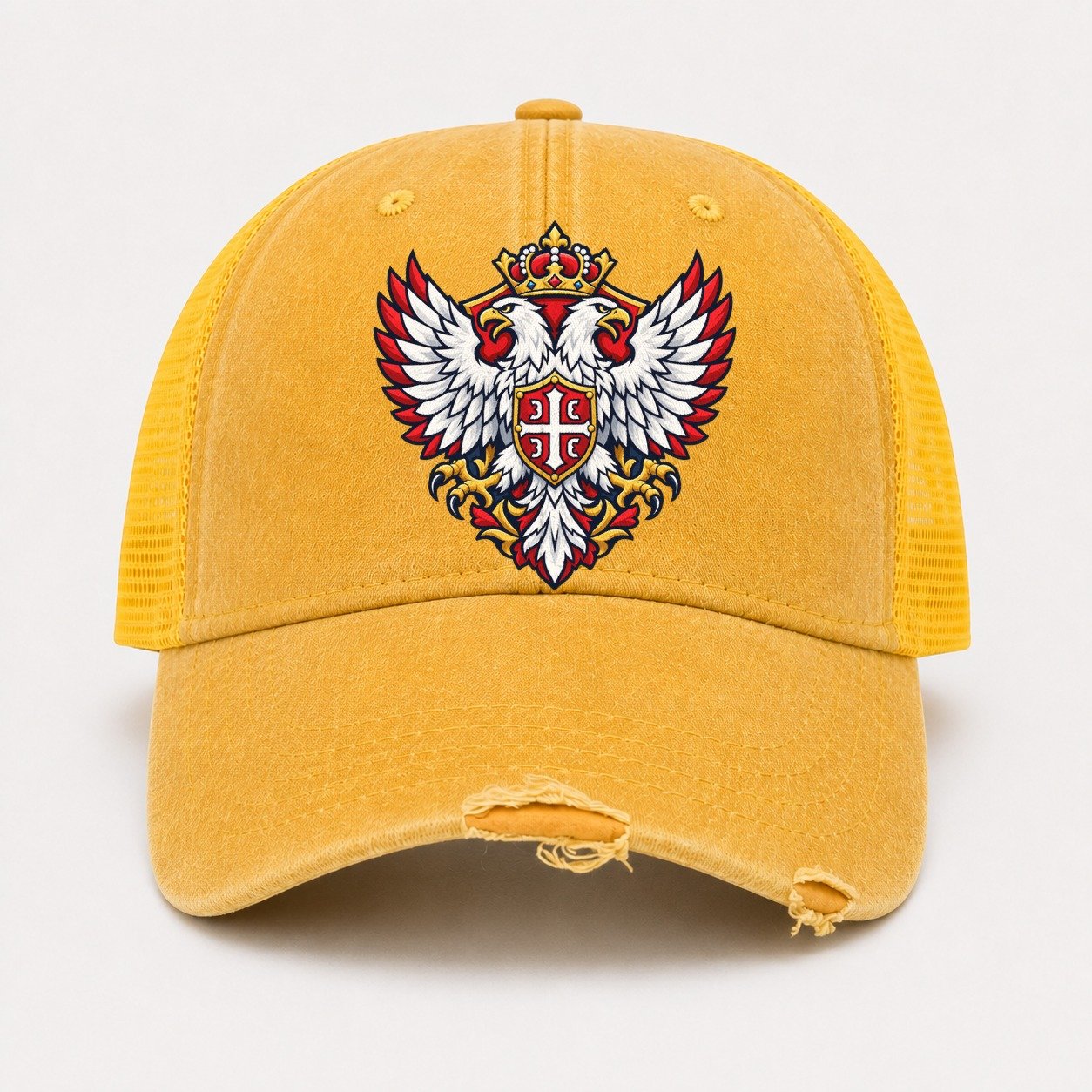 Yellow — front view