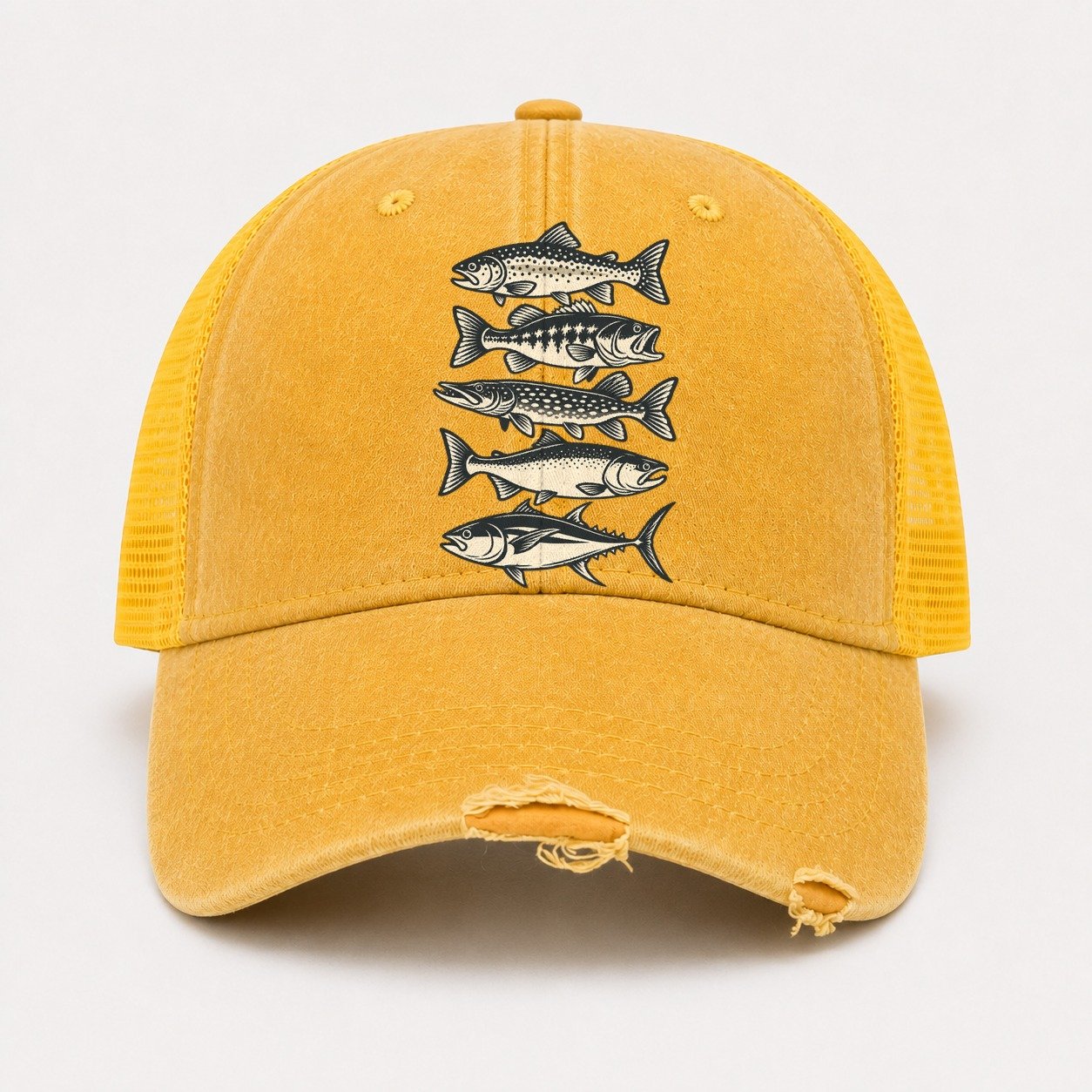 Yellow — front view
