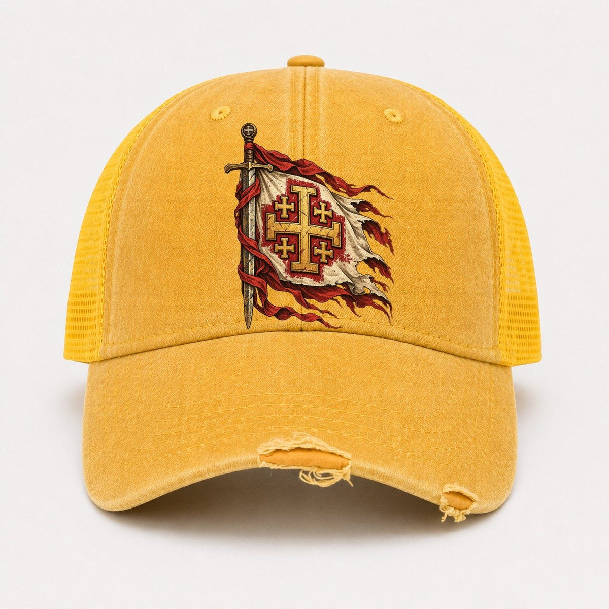 Yellow — front view