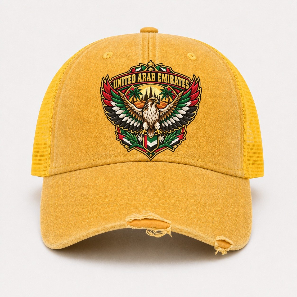 Yellow — front view