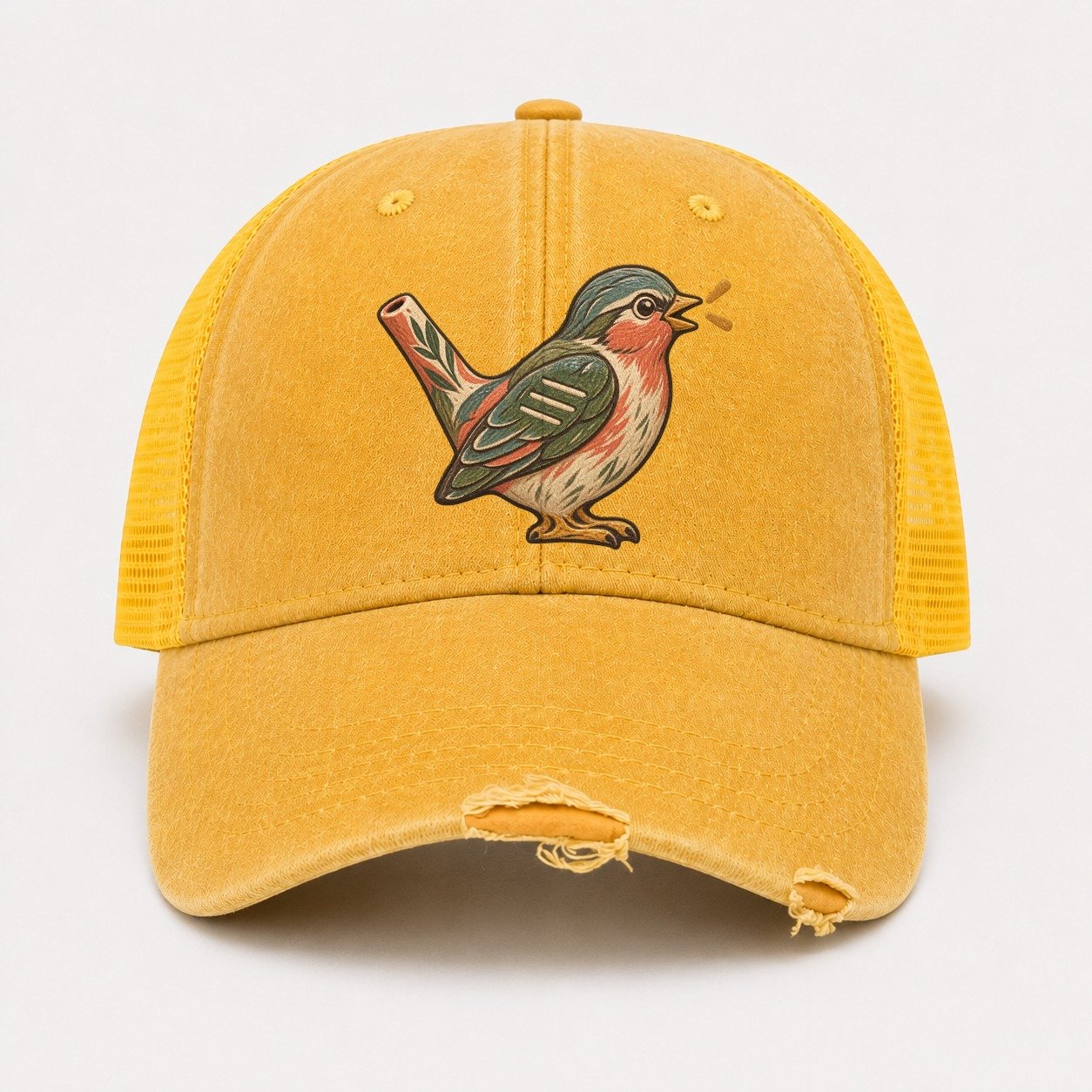 Yellow — front view