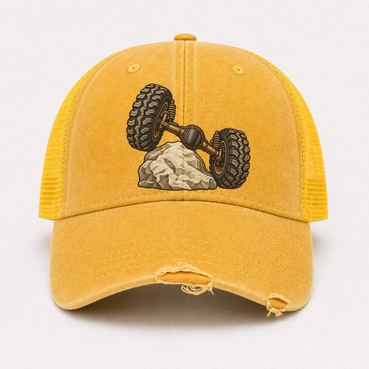 Yellow — front view