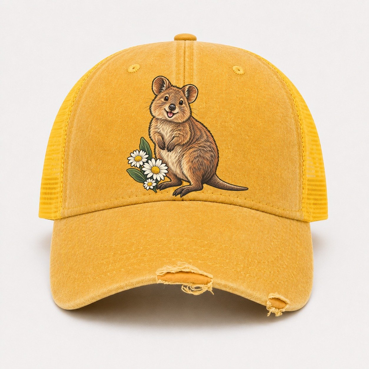 Yellow — front view