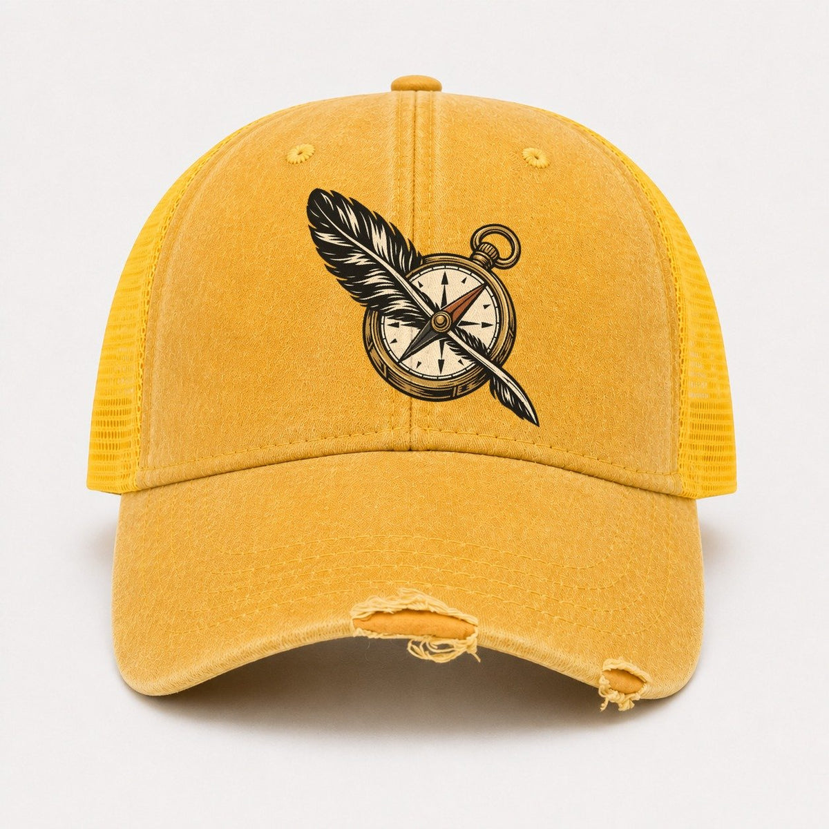 Yellow — front view
