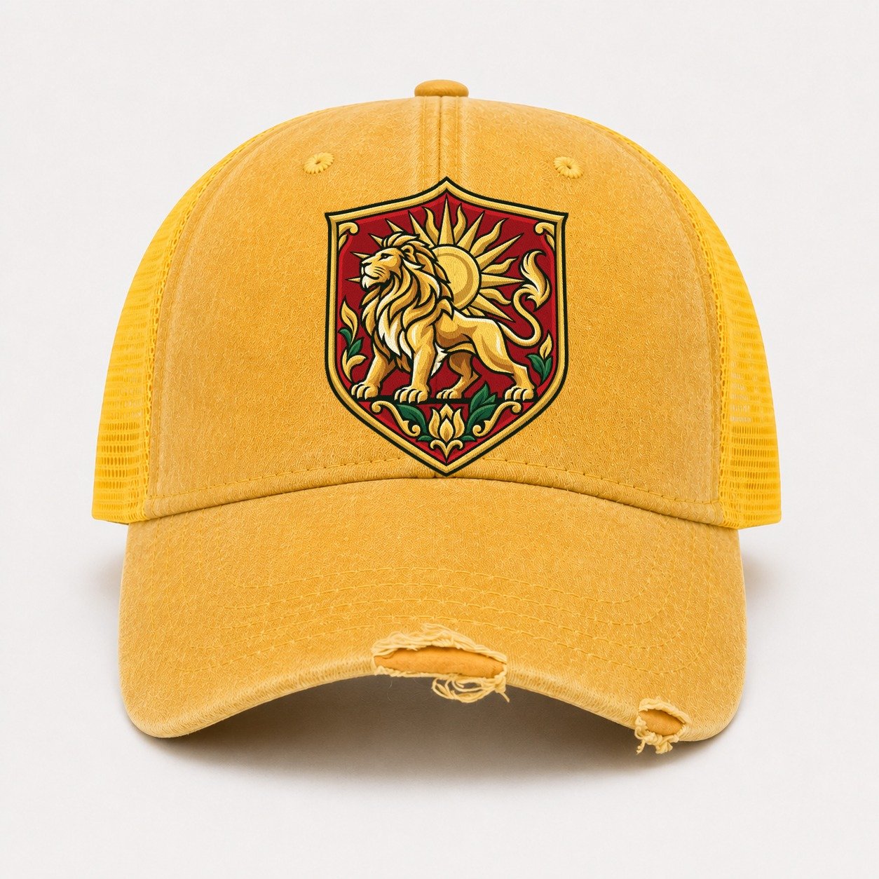 Yellow — front view