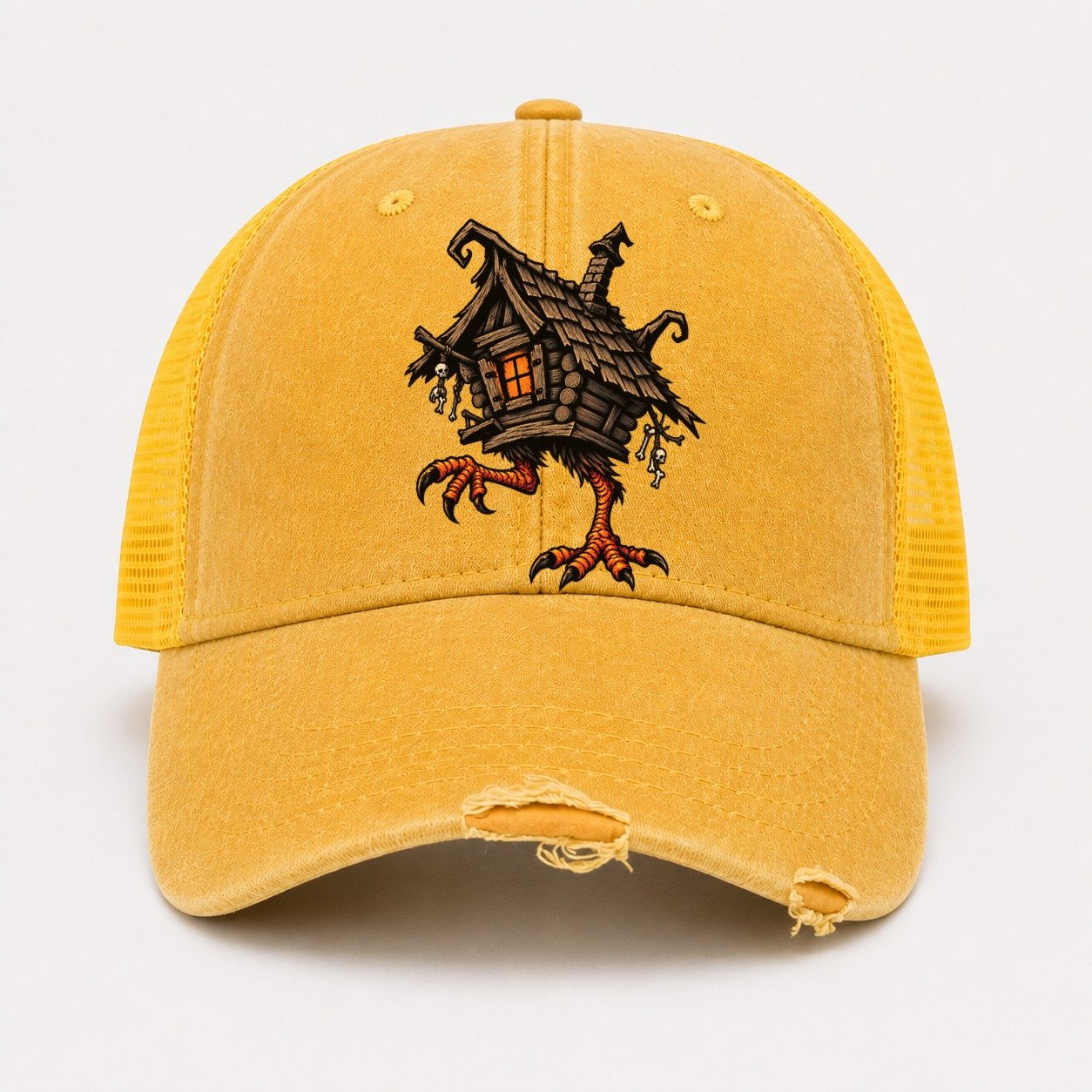 Yellow — front view