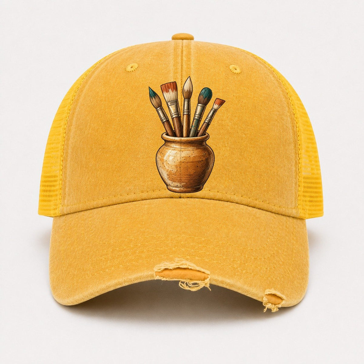 Yellow — front view