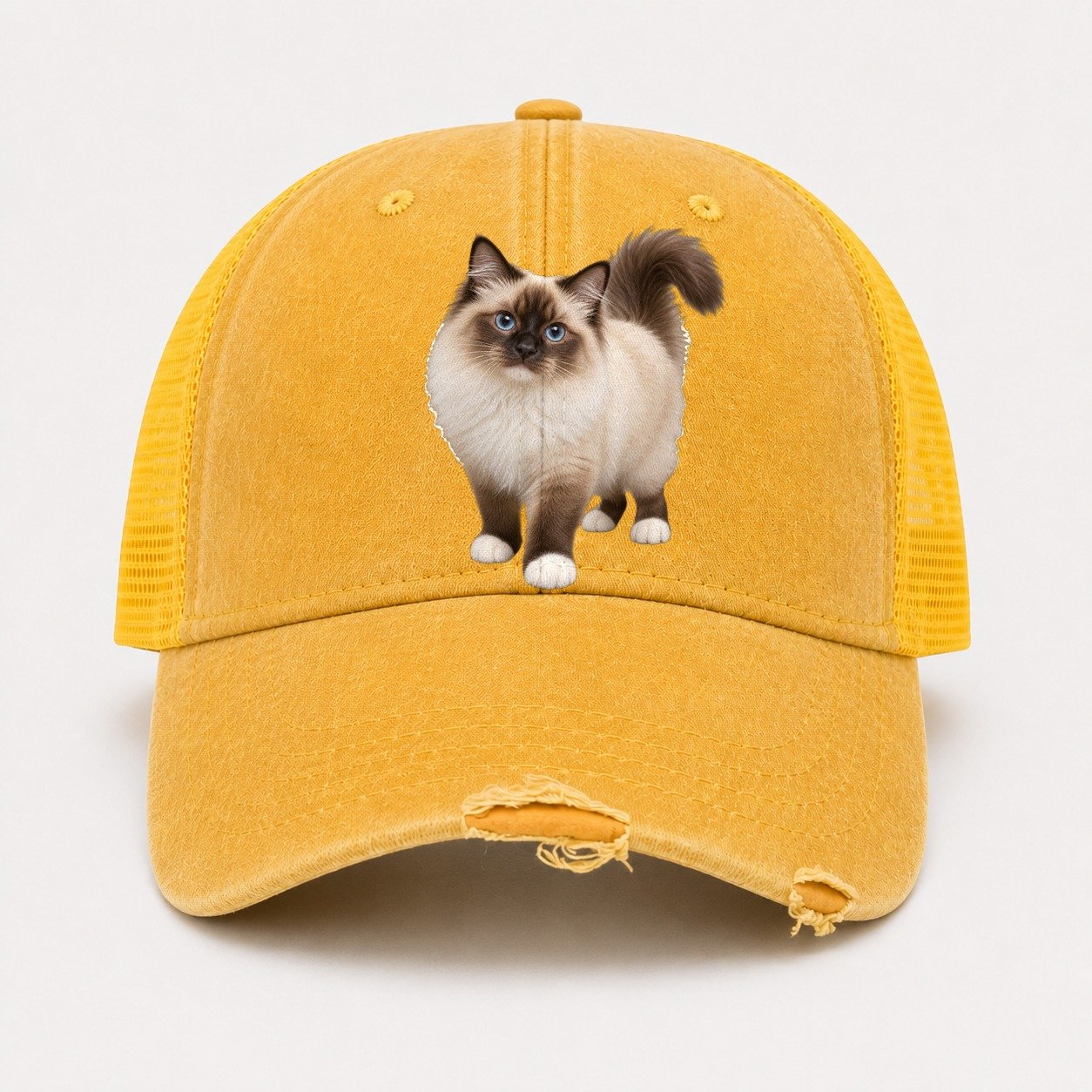 Yellow — front view