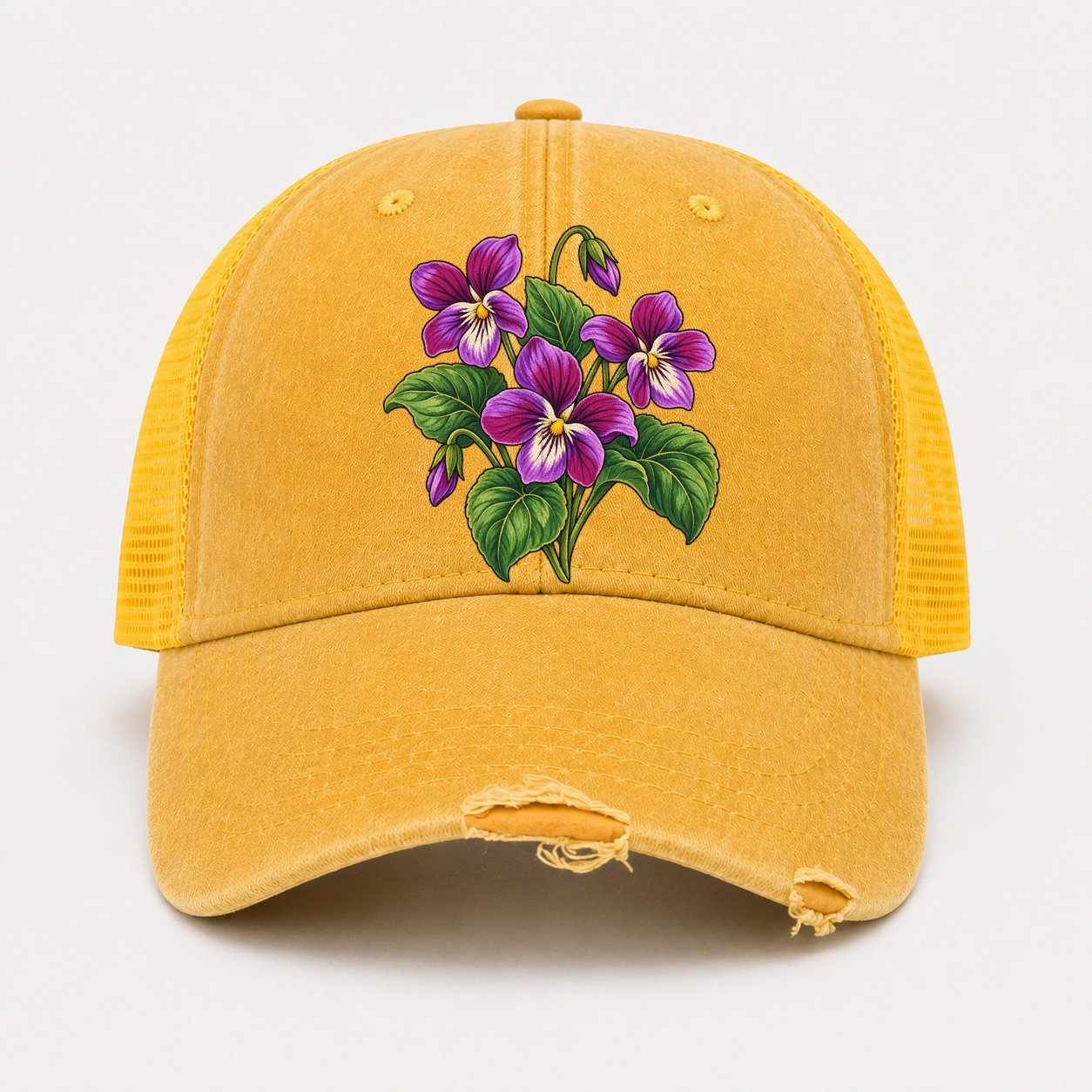 Yellow — front view