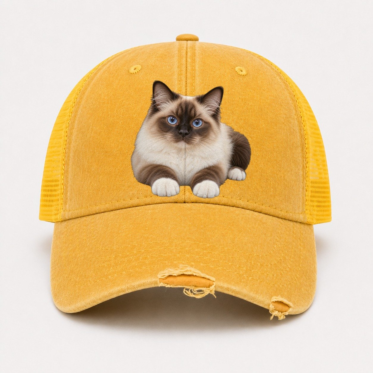 Yellow — front view