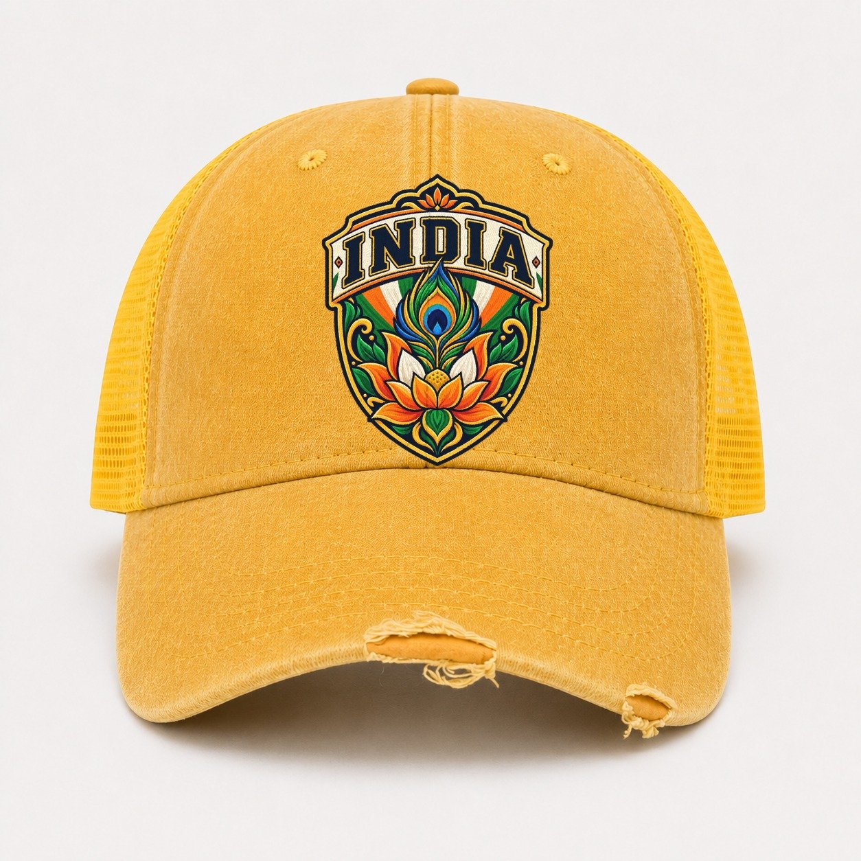 Yellow — front view
