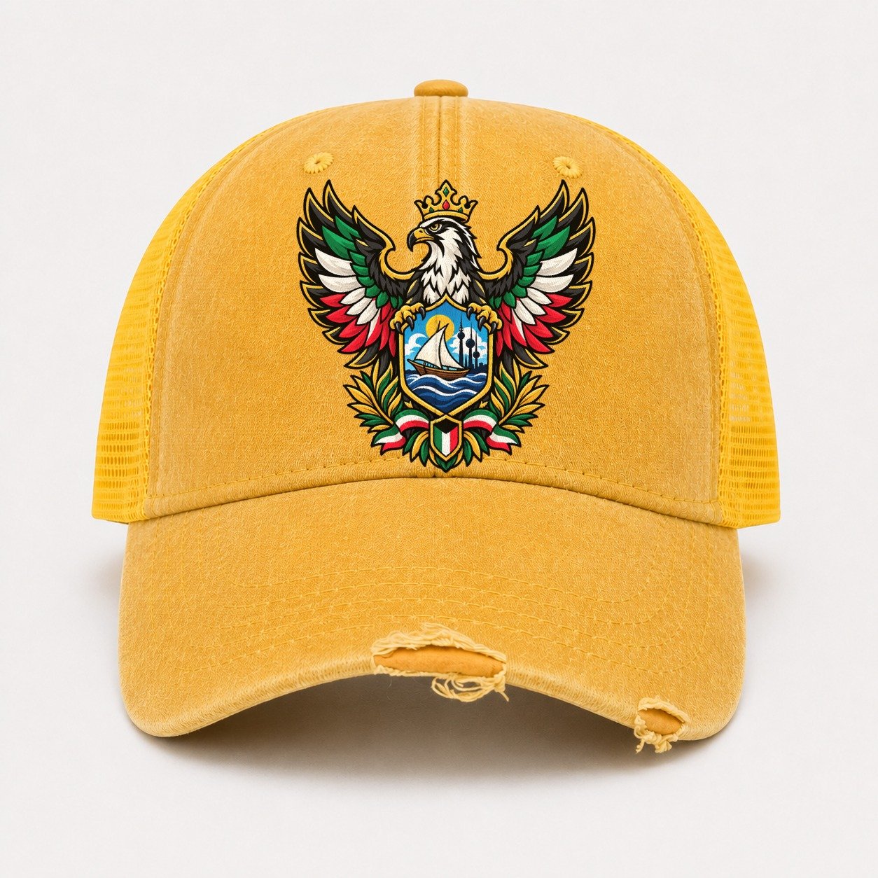 Yellow — front view