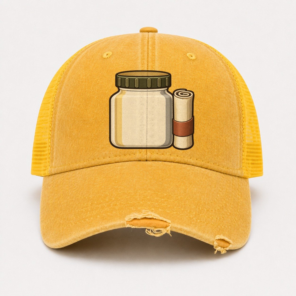 Yellow — front view