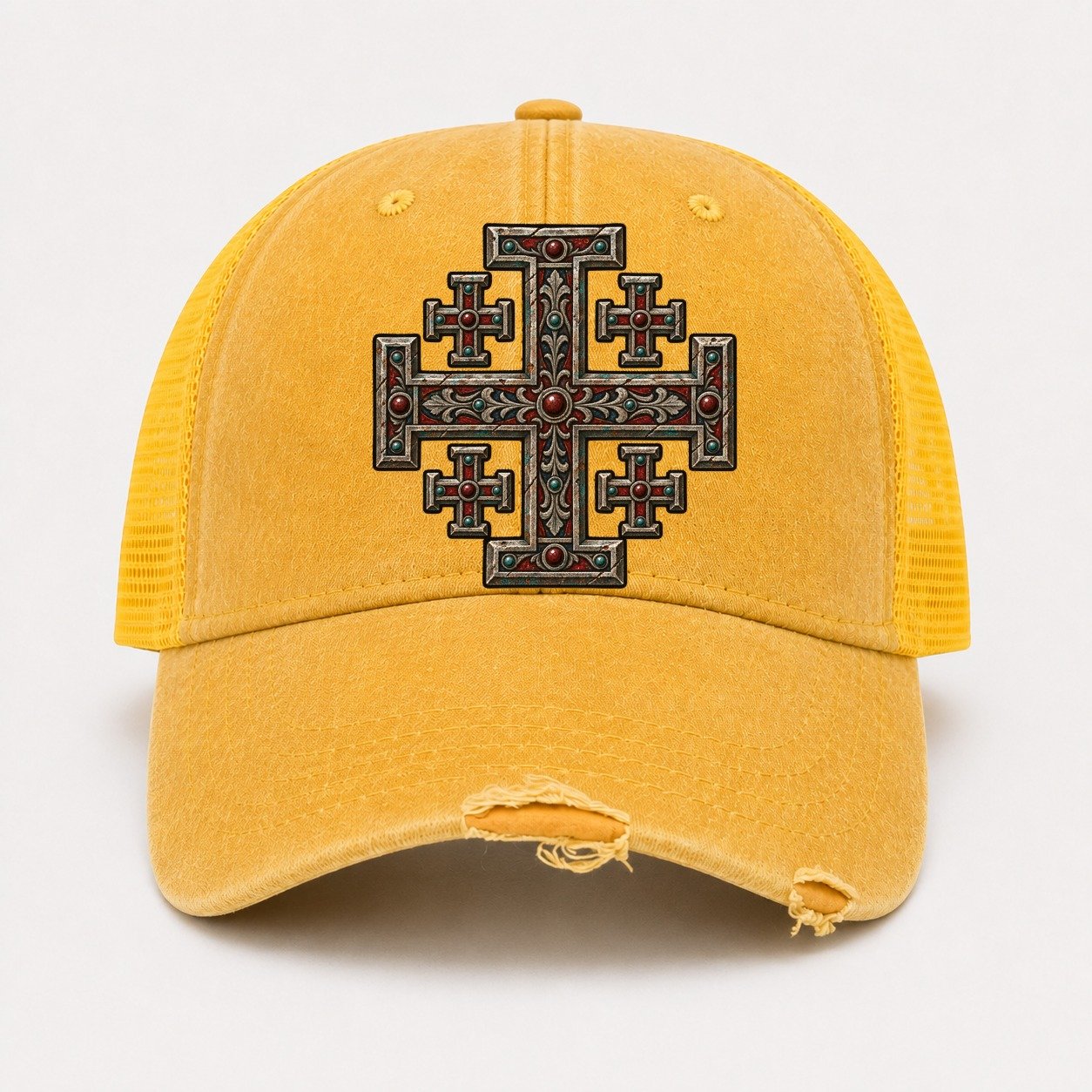 Yellow — front view