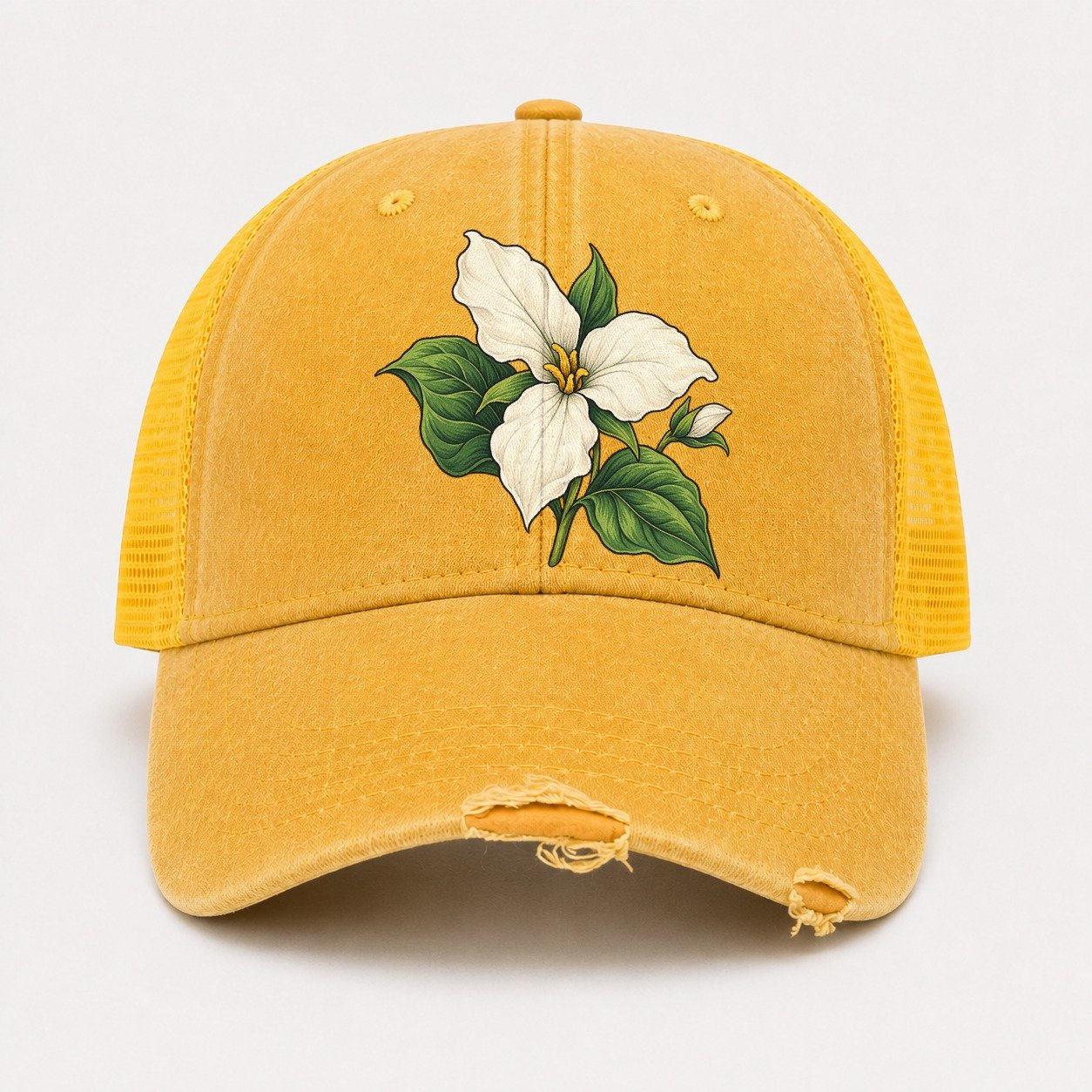 Yellow — front view