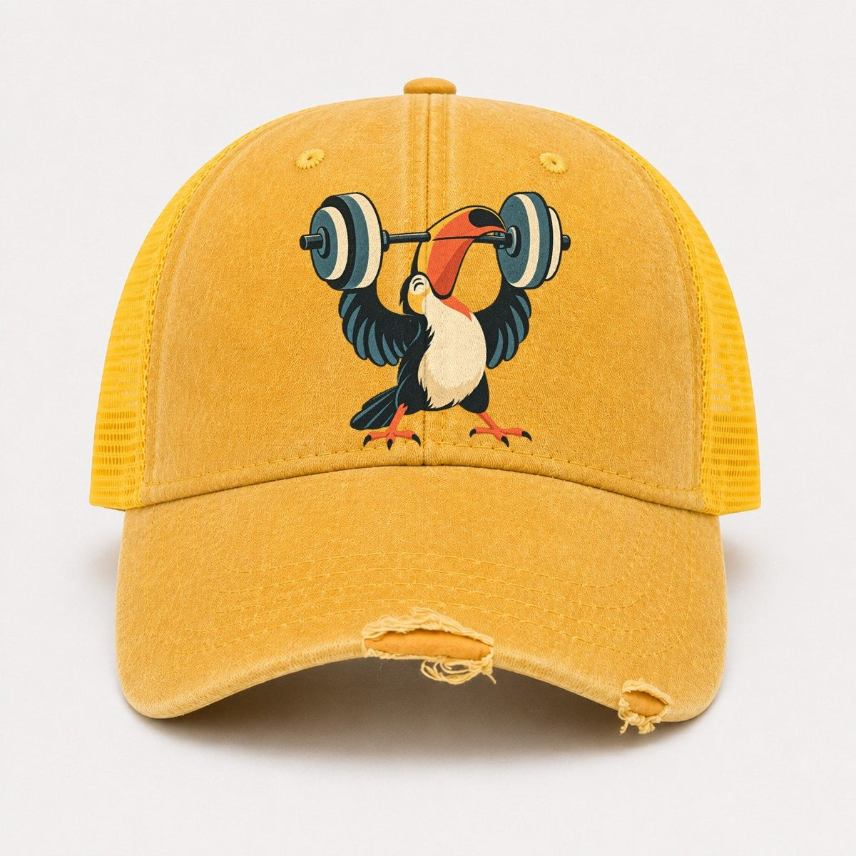 Yellow — front view