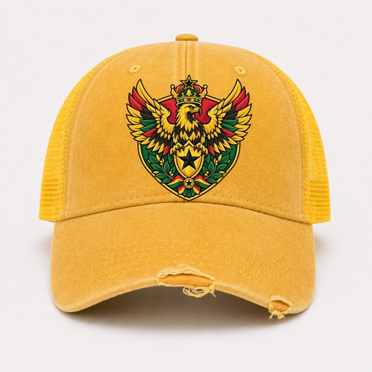 Yellow — front view