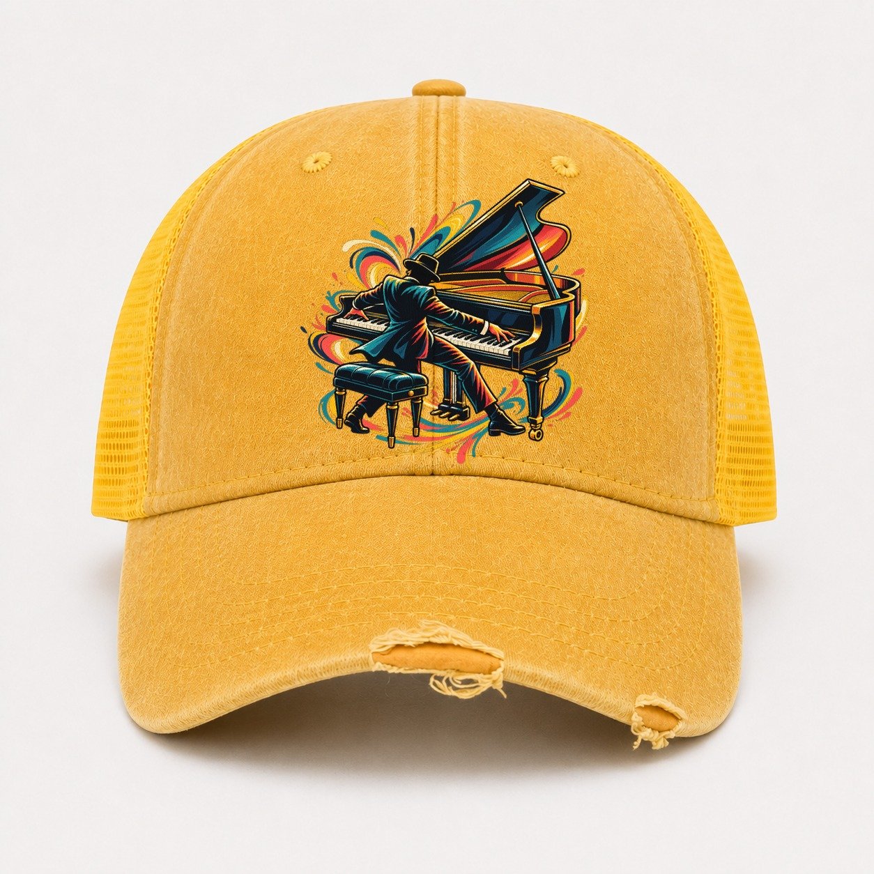 Yellow — front view