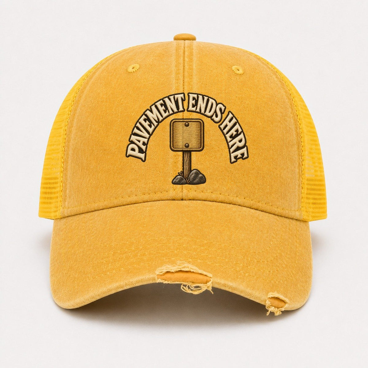 Yellow — front view