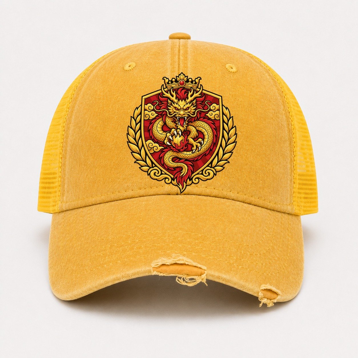 Yellow — front view