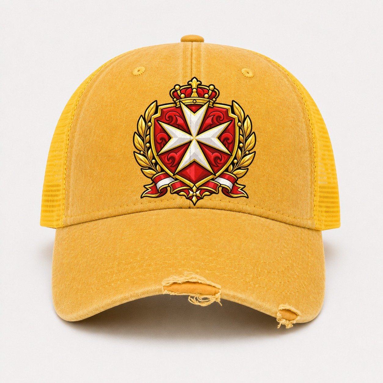 Yellow — front view