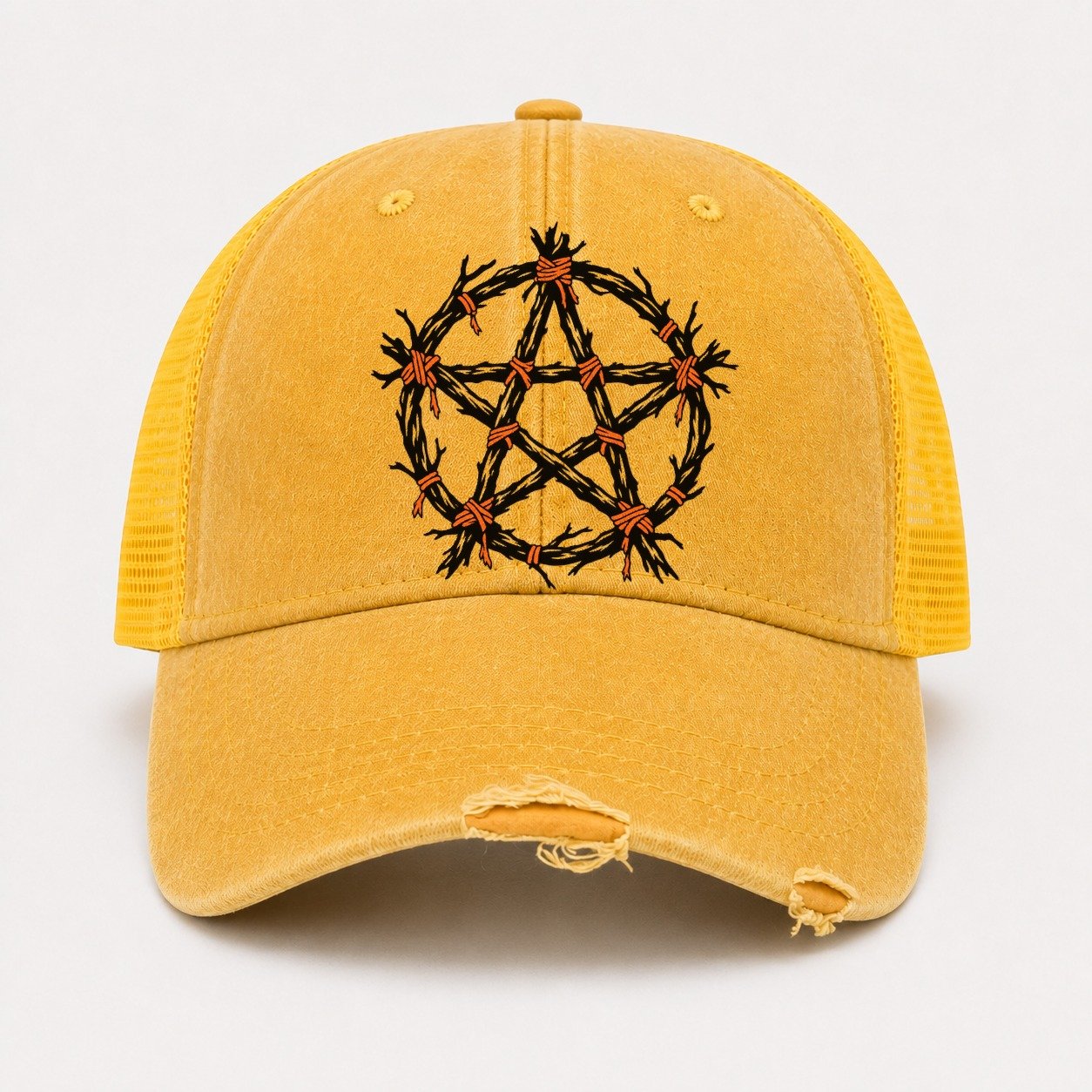 Yellow — front view