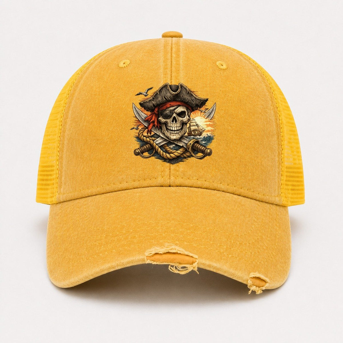 Yellow — front view