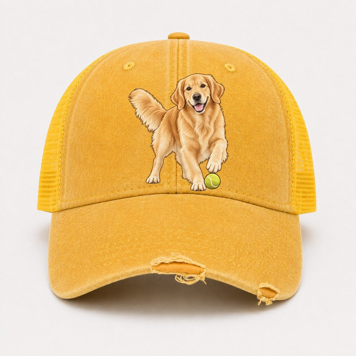 Yellow — front view