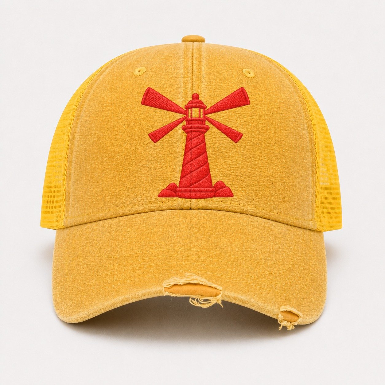 Yellow — front view