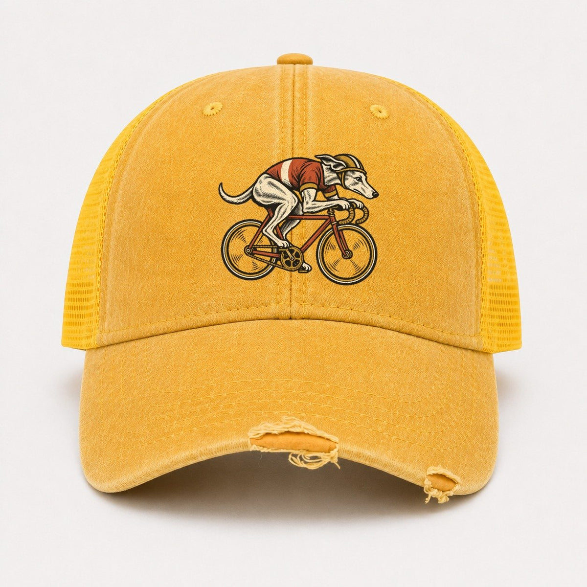 Yellow — front view