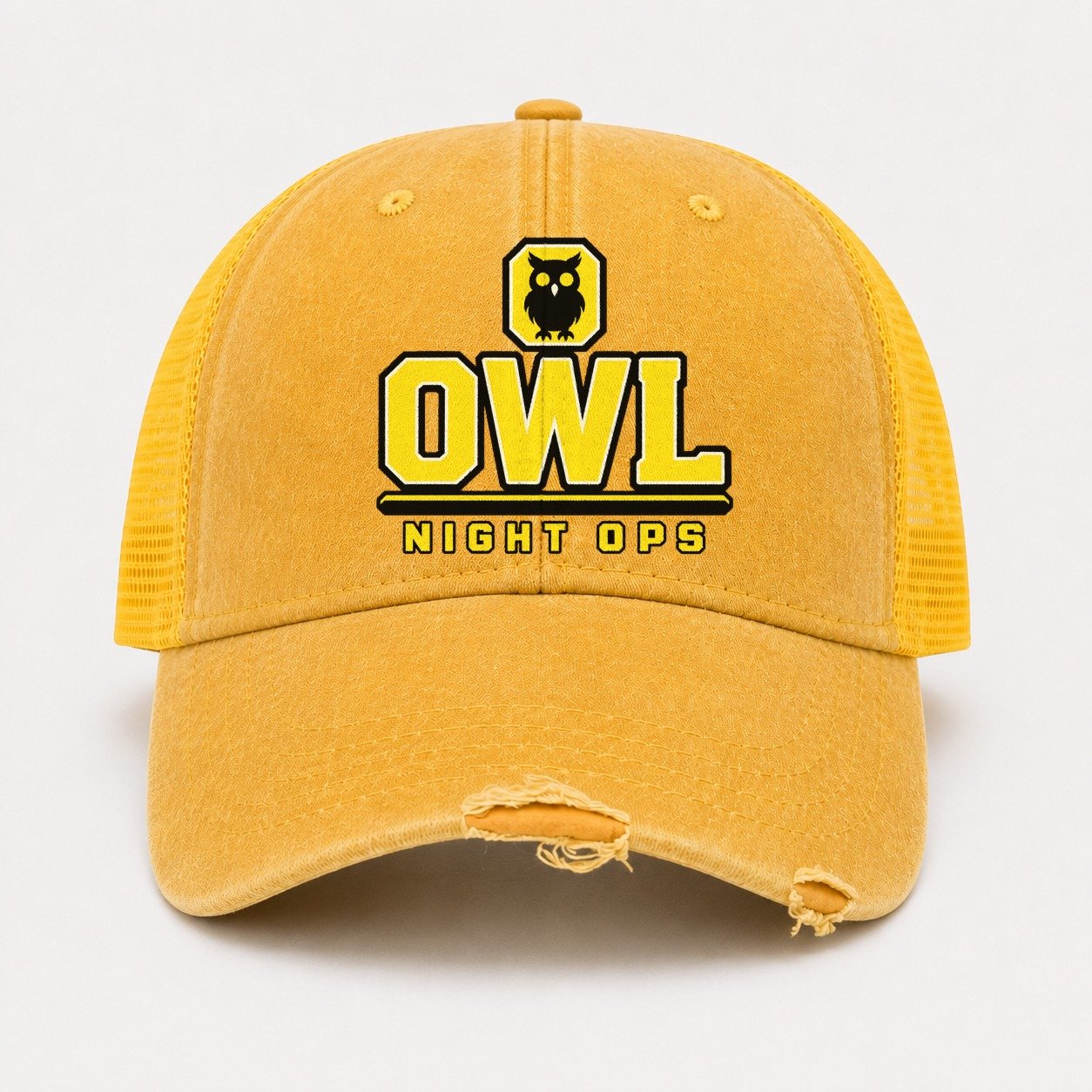 Yellow — front view