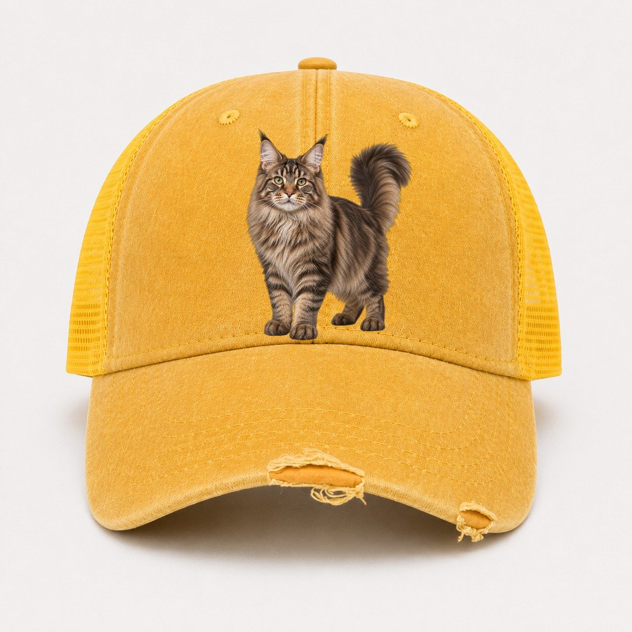 Yellow — front view