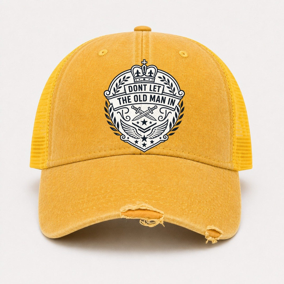 Yellow — front view