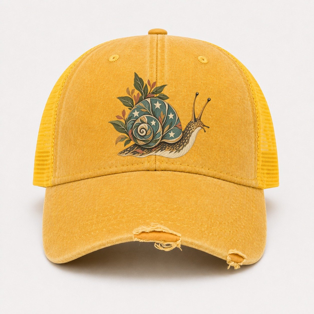 Yellow — front view