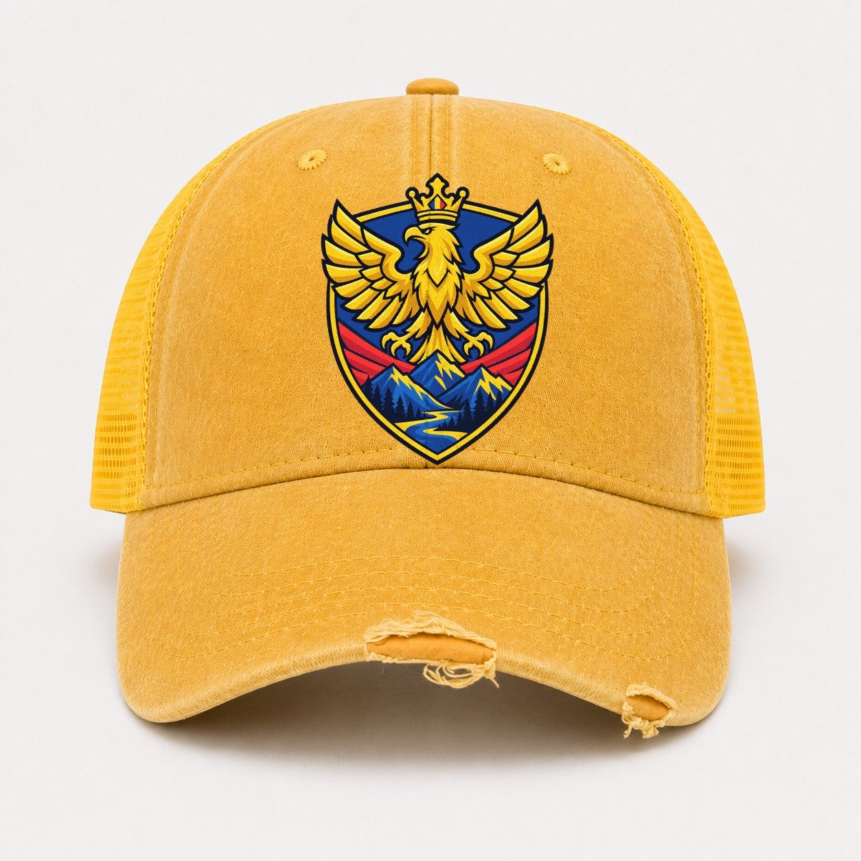 Yellow — front view