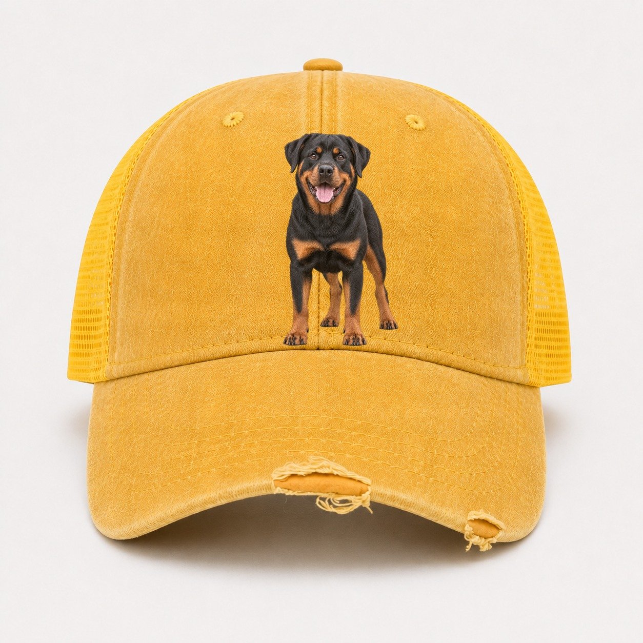Yellow — front view