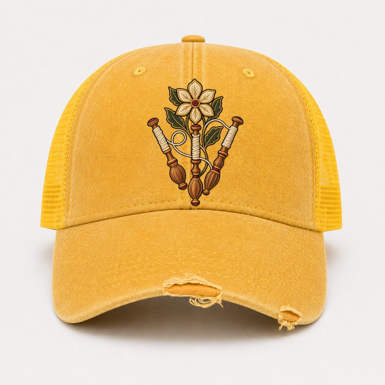 Yellow — front view