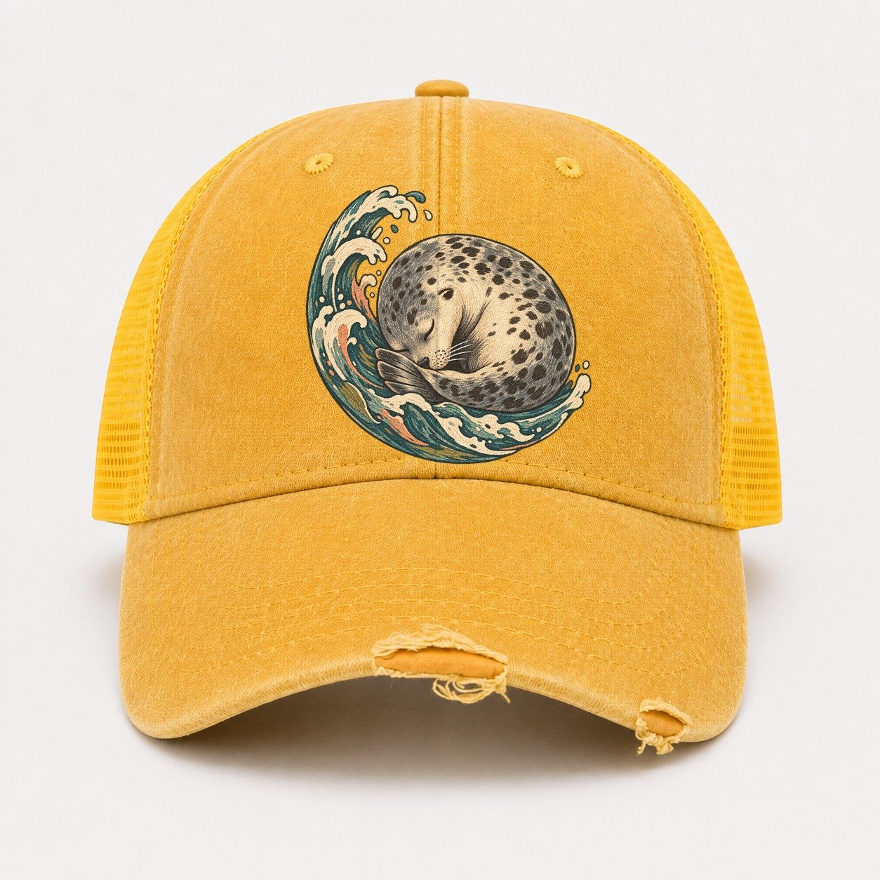 Yellow — front view